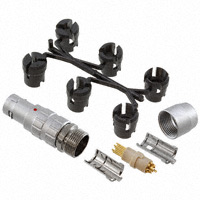 Souriau - JBXFD1G07MSSDSR - CONN PLUG 7POS STR INLINE SOLDER