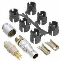 Souriau - JBXFD1G10MSSDPMR - CONN PLUG 10POS STRGHT PIN SLD