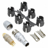 Souriau - JBXFD1G10MSSDPR - CONN PLUG 10POS STR INLINE SLD