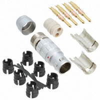 Souriau - JBXFD2G02MSSDSR - CONN PLUG 2POS STRGHT PIN SOLDER