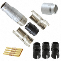 Souriau - JBXFD2G03MCSDSMR - CONN PLUG 3POS STRAIGHT CRIMP