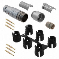 Souriau - JBXFD2G06MSSDSMR - CONN PLUG 6POS STRAIGHT SOLDER