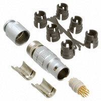 Souriau - JBXFD2G16MSSDSMR - CONN PLUG 16POS STRGHT PIN SLD