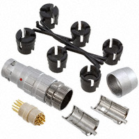 Souriau - JBXFD2G16MSSDSR - CONN PLUG 16P STR INLINE SLD