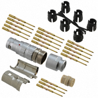 Souriau - JBXFD2G18MCSDSMR - CONN PLUG 18POS STR INLINE CRIMP