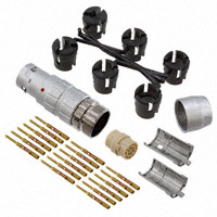 Souriau - JBXFD2G18MCSDSR - CONN PLUG 18POS STR INLINE CRIMP