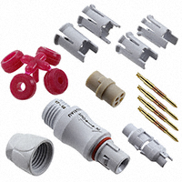 Souriau - JMXFH1G04MSUDSU - CONN PLUG MALE 4POS GOLD SOLDER