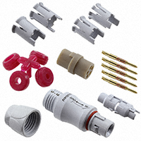 Souriau - JMXFH1G05MSUDSU - CONN PLUG MALE 5POS GOLD SOLDER