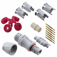 Souriau - JMXFH1G07MSUDSU - CONN PLUG MALE 7POS GOLD SOLDER