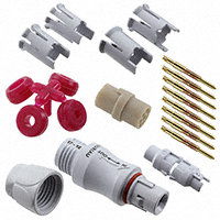 Souriau - JMXFH1G08MSUDSU - CONN PLUG MALE 8POS GOLD SOLDER