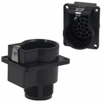 Souriau - MBG19R-11 - CONN RCPT HSG FMALE 19POS PNL MT