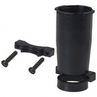 Souriau - MBG19S-1 - CONN BACKSHELL W/CLAMP BLACK