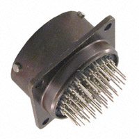 Souriau - 85102E2461P50A7 - CONN RCPT 61POS BOX MNT W/PINS