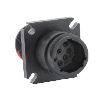 Souriau - CL1M1200 - CONN RCPT HSNG MALE 9POS PNL MNT