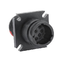 Souriau - CL1M1201 - CONN RCPT HSNG MALE 9POS PNL MNT