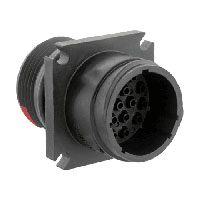 Souriau - CL1M3100 - CONN RCPT HSNG MALE 18POS PNL MT