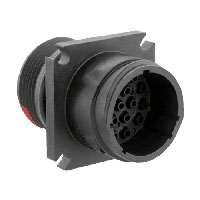 Souriau - CL1M3101 - CONN RCPT HSNG MALE 18POS PNL MT