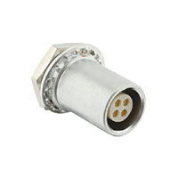 Souriau - JBXED0G04FCSDSR - CONN RCPT PROTRUDING 4POS CRIMP