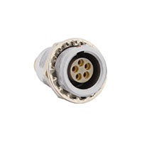 Souriau - JBXER0G05FCSDSR - CONN RCPT 5POS FRONT MNT CRIMP