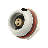 Souriau - JMXHH1G02FCUDSM - CONN RCPT FMALE 2POS GOLD CRIMP