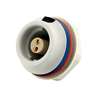 Souriau - JMXHH1G02FSUDSA - CONN RCPT FMALE 2POS GOLD SOLDER