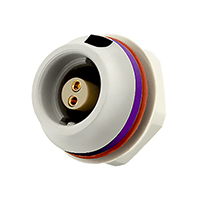 Souriau - JMXHH1G02FSUDSP - CONN RCPT FMALE 2POS GOLD SOLDER