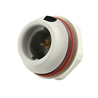 Souriau - JMXHH1G03MSUDSM - CONN RCPT MALE 3POS GOLD SOLDER