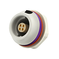 Souriau - JMXHH1G04FSUDSP - CONN RCPT FMALE 4POS GOLD SOLDER