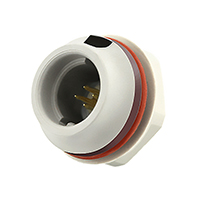 Souriau - JMXHH1G04MSUDSM - CONN RCPT MALE 4POS GOLD SOLDER