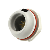 Souriau - JMXHH1G04MSUDSU - CONN RCPT MALE 4POS GOLD SOLDER