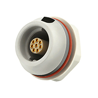 Souriau - JMXHH1G08FCUDSG - CONN RCPT FMALE 8POS GOLD CRIMP