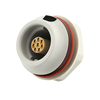 Souriau - JMXHH1G08FCUDSM - CONN RCPT FMALE 8POS GOLD CRIMP