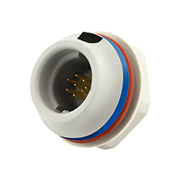 Souriau - JMXHH1G08MSUDSA - CONN RCPT MALE 8POS GOLD SOLDER