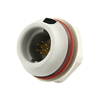 Souriau - JMXHH1G08MSUDSM - CONN RCPT MALE 8POS GOLD SOLDER