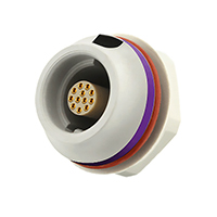 Souriau - JMXHH1G12FSUDSP - CONN RCPT FMALE 12POS GOLD SOLDR