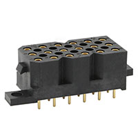 Souriau - SMS18SE3K9 - STRAIGHT BOARD MT. 18POS