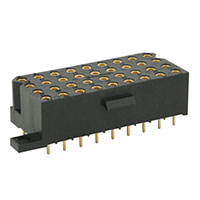 Souriau - SMS36SE3K9 - SMS VERT BRD MNT 36 POS FEMALE