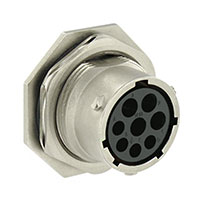 Souriau - UT07148SH - CONN RCPT HSG FMALE 8POS PNL MT