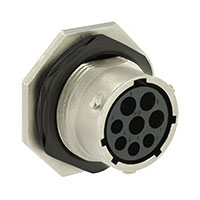 Souriau - UT07148SH601 - CONN RCPT HSG FMALE 8POS PNL MT