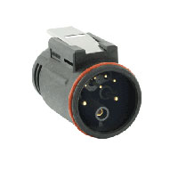 Souriau - UTL6122G1W5P - CONN PLUG HSNG F/M 8POS INLINE