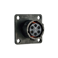 Souriau - UTS010D6S - CONN RCPT 6POS PNL MNT SKT