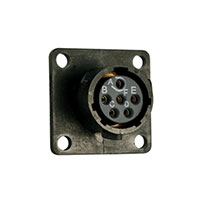 Souriau - UTS010D98S - CONN RCPT 6POS PNL MNT SKT
