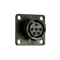Souriau - UTS010E98S - CONN RCPT 6POS PNL MNT SKT