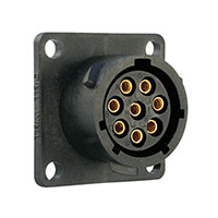 Souriau - UTS0128S - CONN RCPT HSNG FMALE 8POS PNL MT