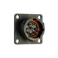 Souriau - UTS012E8P - CONN RCPT 8POS PNL MNT PIN