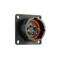 Souriau - UTS014D5P - CONN RCPT 5POS PNL MNT PIN PCB