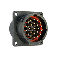 Souriau - UTS01823P - CONN RCPT HSNG MALE 23POS PNL MT