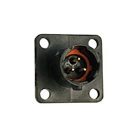 Souriau - UTS08E33P - CONN RCPT 3POS PNL MNT PIN SOLDR