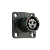 Souriau - UTS08E98S - CONN RCPT 3POS PNL MNT SKT SOLDR