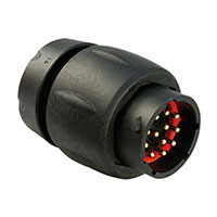 Souriau - UTS1GN1412P - CONN RCPT HSG MALE 12POS INLINE